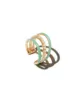 Yvonne Léon 9kt yellow gold diamond-embellished ear cuff