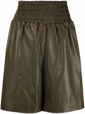 Designer Leather \u0026 Faux Leather Shorts 