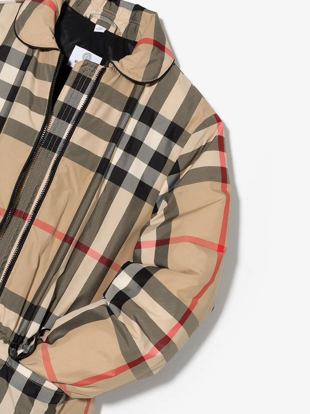 фото Burberry kids куртка в клетку vintage check