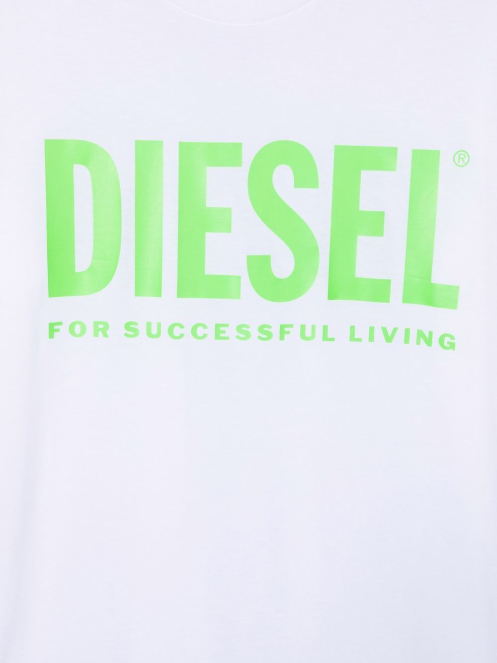 фото Diesel kids футболка с логотипом