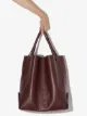 Jil Sander medium Pliage leather tote bag