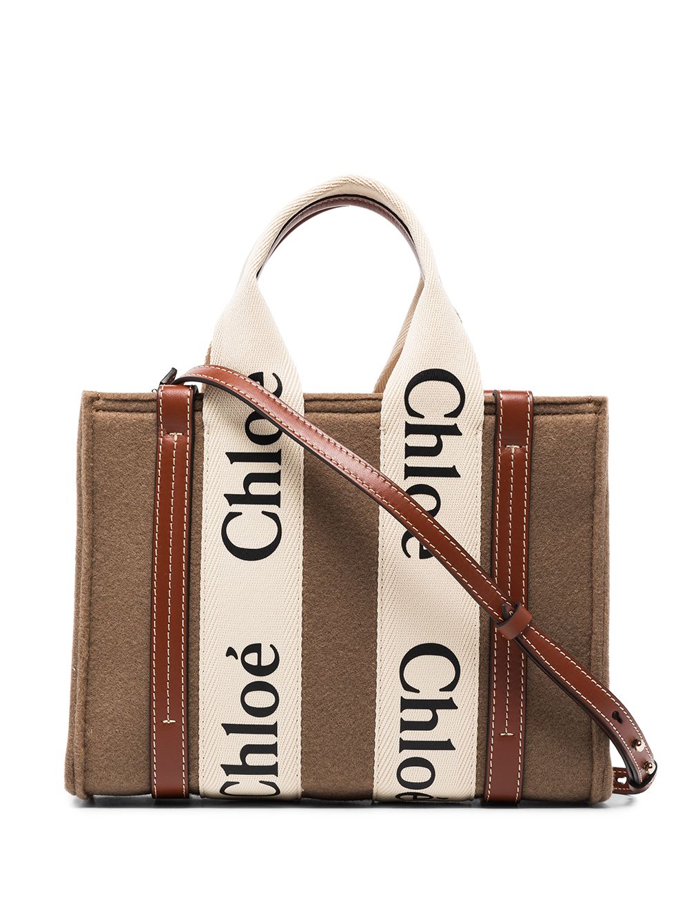 small chloe woody tote