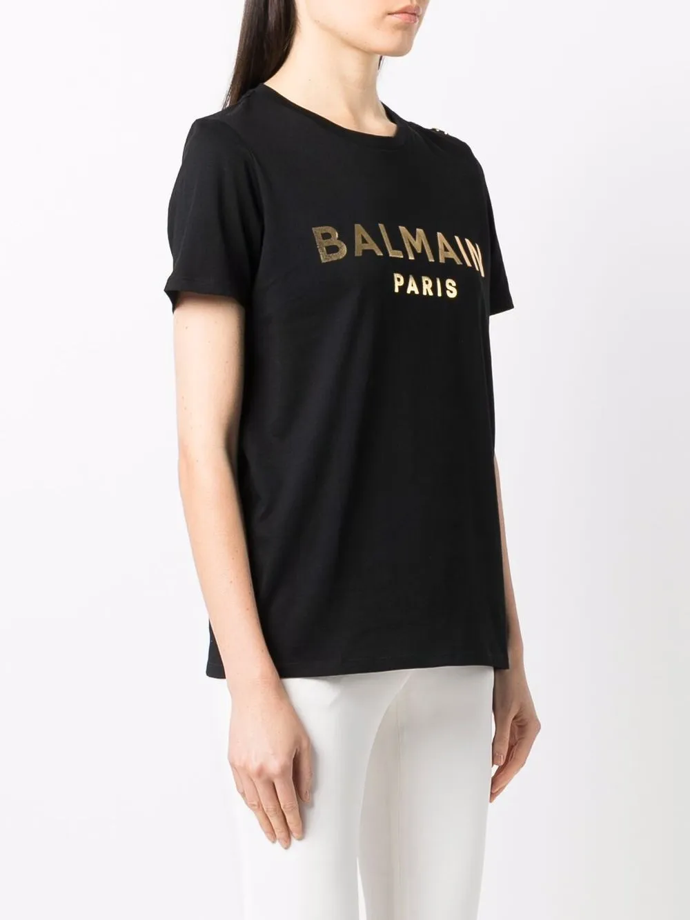 фото Balmain футболка с логотипом