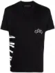 Image 1 of AMIRI logo star-print short-sleeve T-shirt