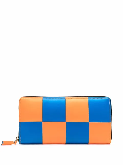 Comme Des Garçons Wallet CDG Fluo Squares wallet
