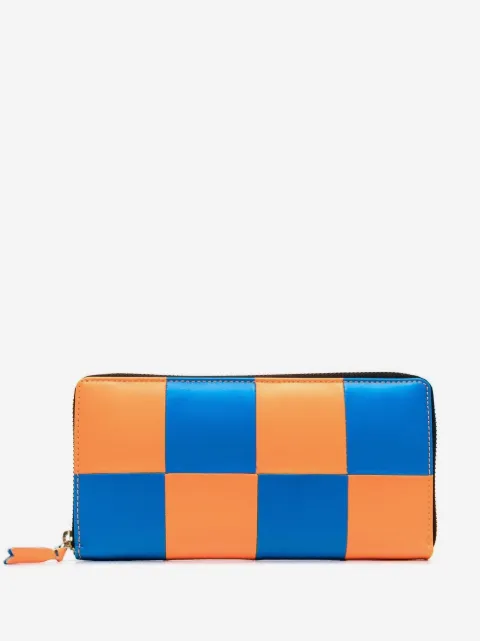 Comme Des Garçons Wallet CDG Fluo Squares wallet