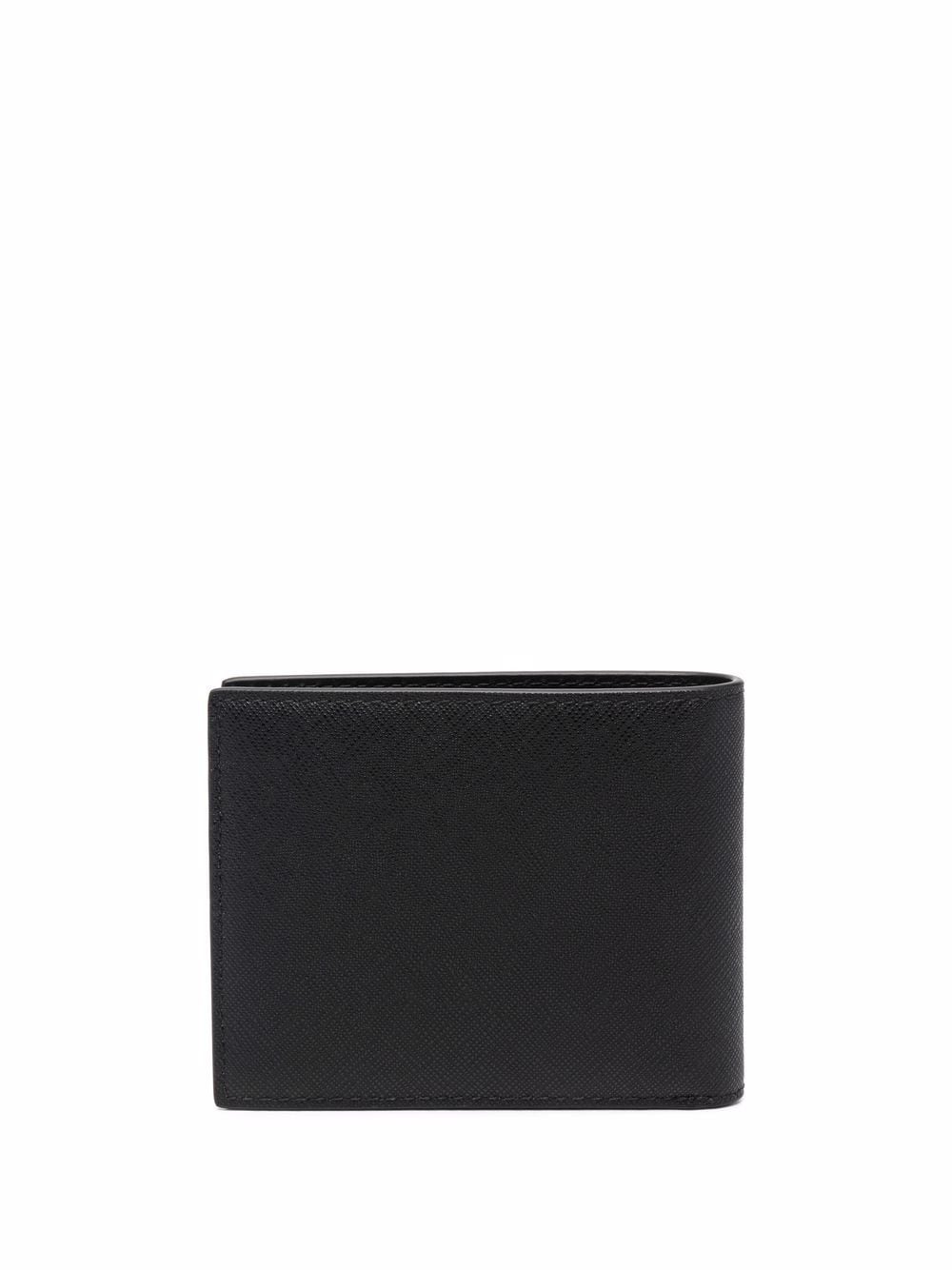 Shop Bally Bevye Bifold Leather Wallet In Black