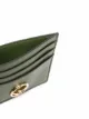 Fendi Porta-cartões com textura granulada