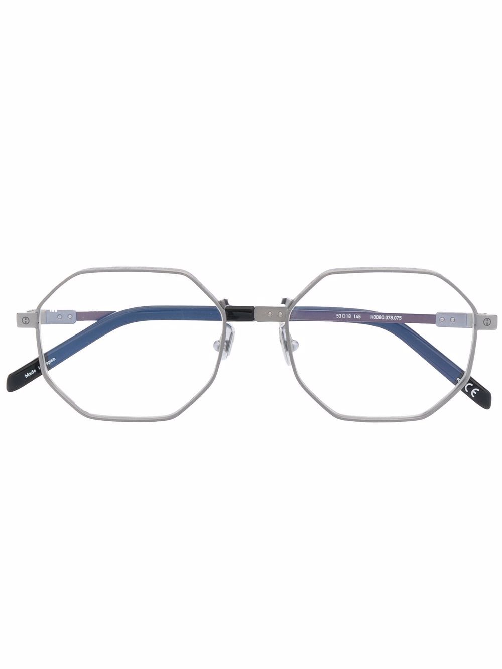 фото Hublot eyewear h008o octagonal glasses