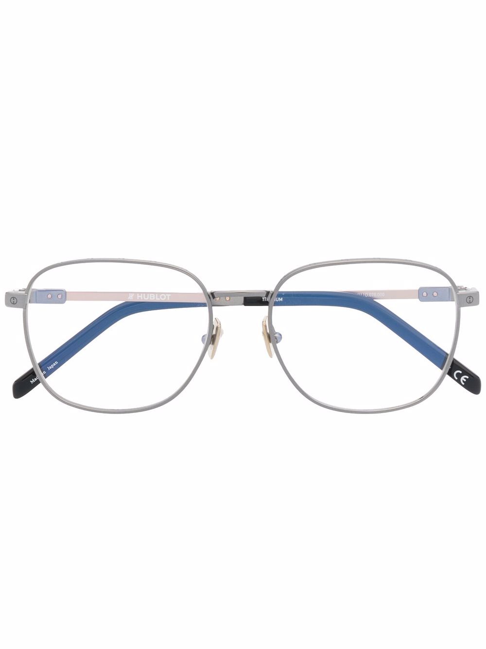 фото Hublot eyewear h011o square frame glasses