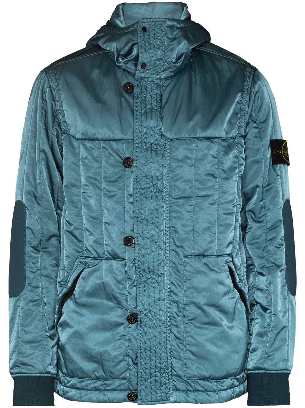 фото Stone island куртка с капюшоном и логотипом compass