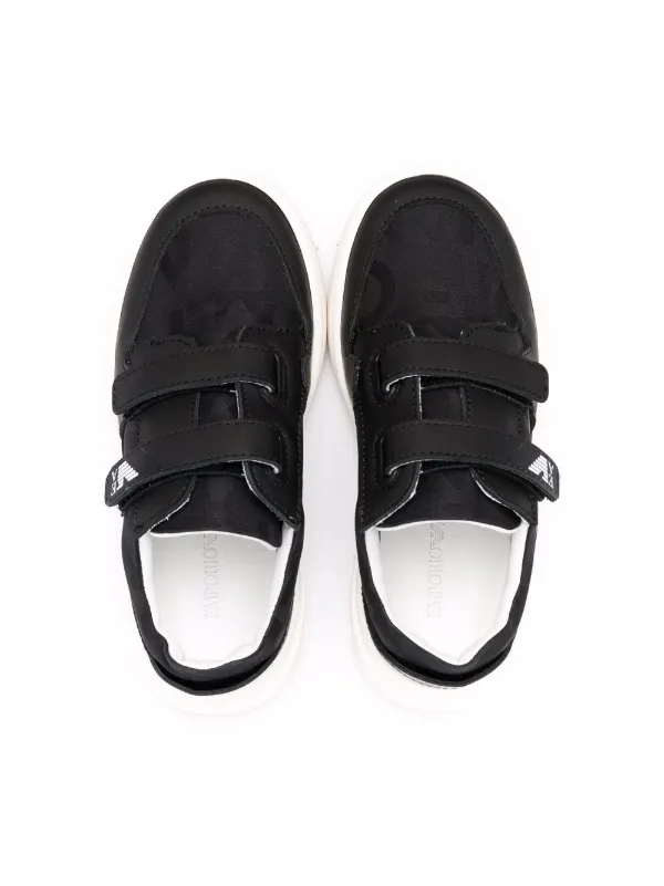 armani strap trainers