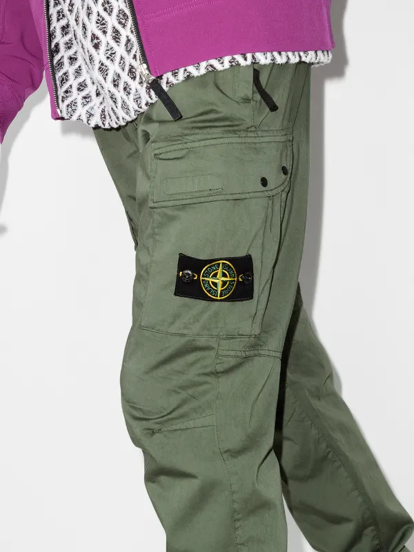 stone island multi pocket cargo pants