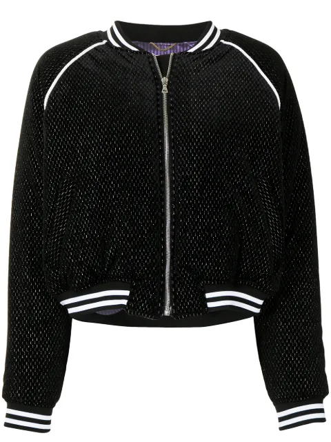 goodboy logo-embellished bomber jacket