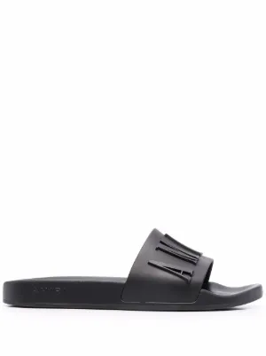 Mens designer sliders cheap Clearance