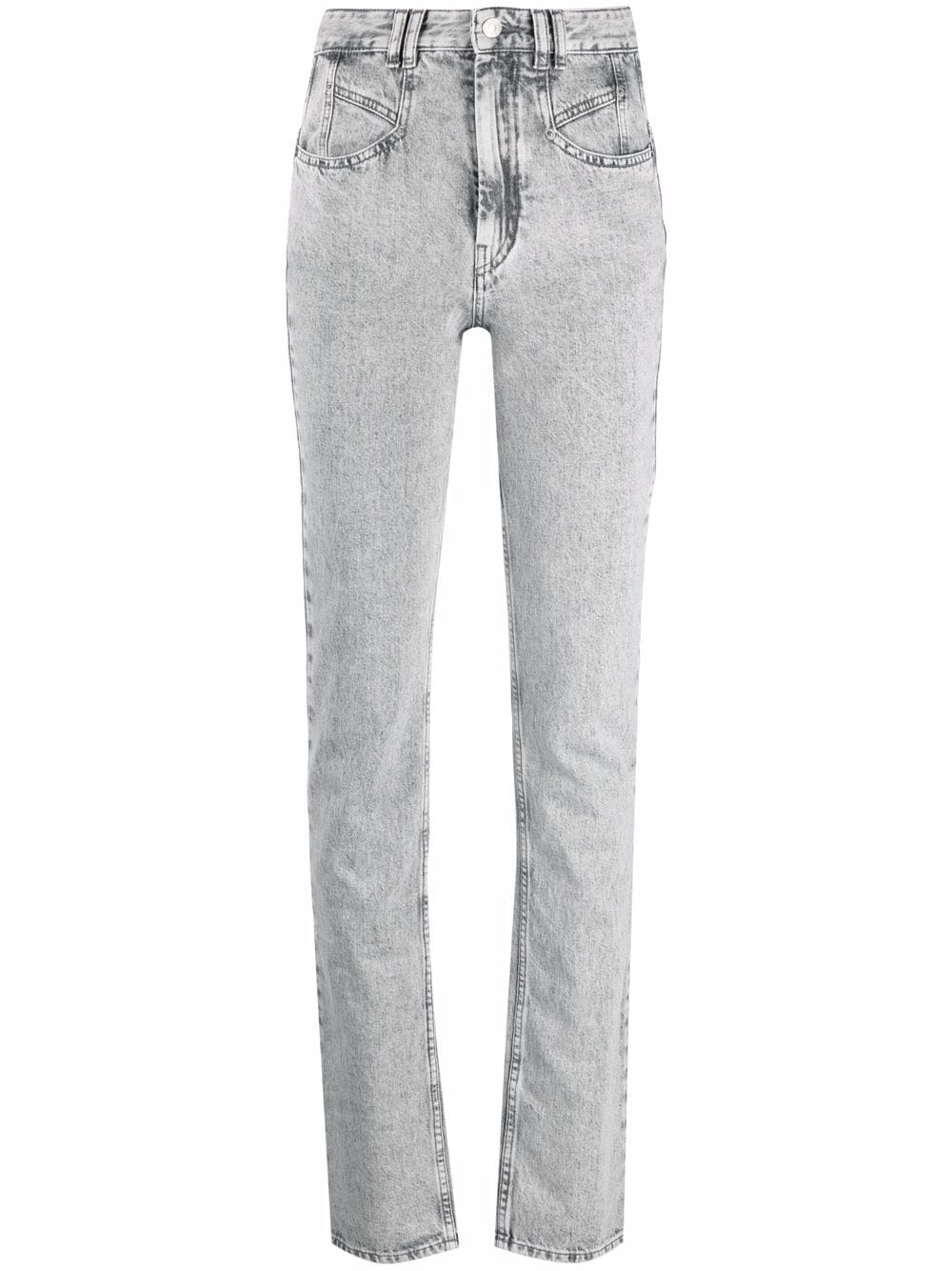 ISABEL MARANT Washed slim-cut Jeans - Farfetch