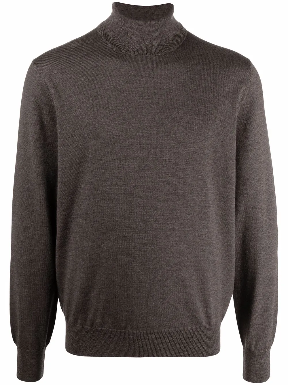 roll neck knitted jumper