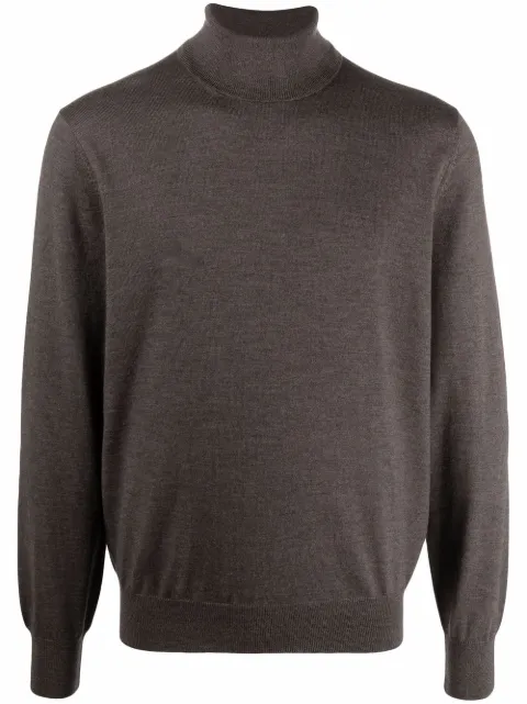 D4.0 roll neck knitted jumper