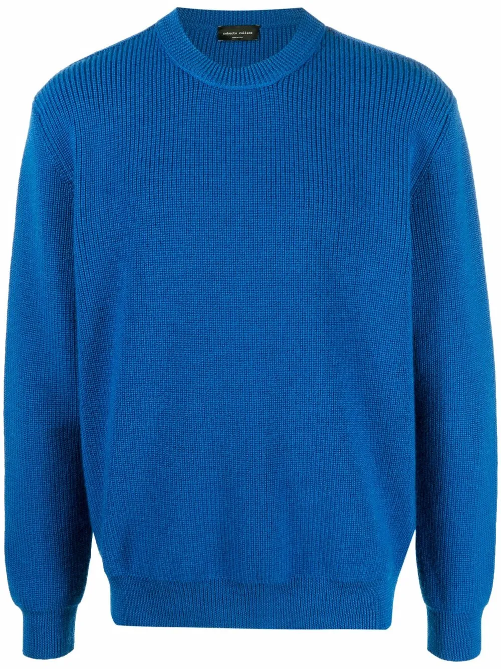 

Roberto Collina round neck knitted jumper - Blue