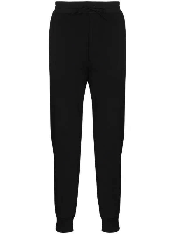 logo-print tapered track pants for men 