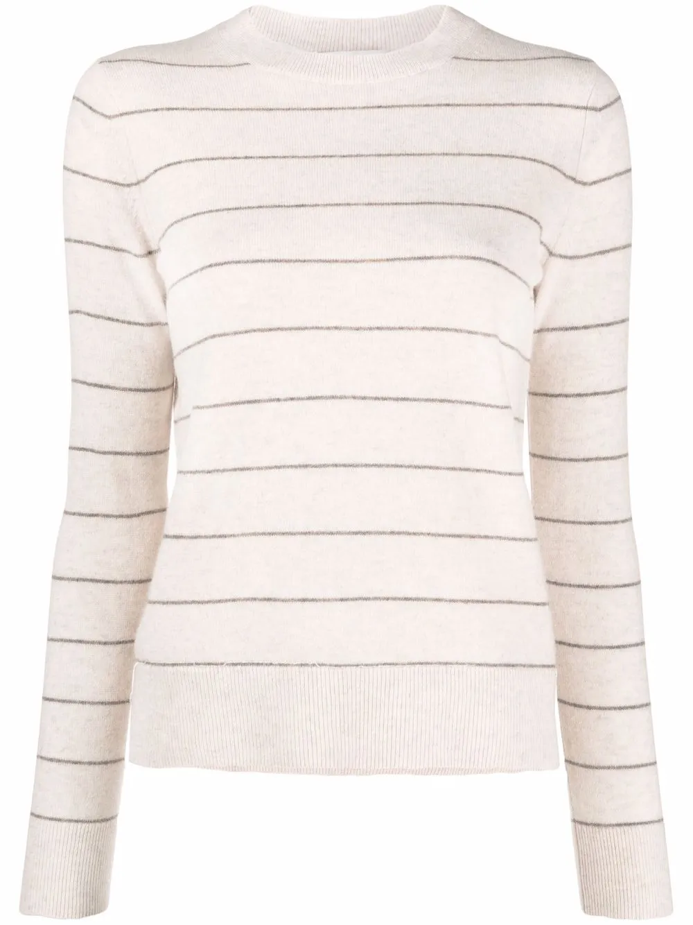 

Vince striped knit jumper - Neutrals