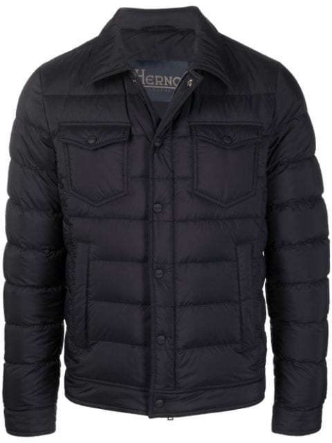 Herno long-sleeve down-feather jacket