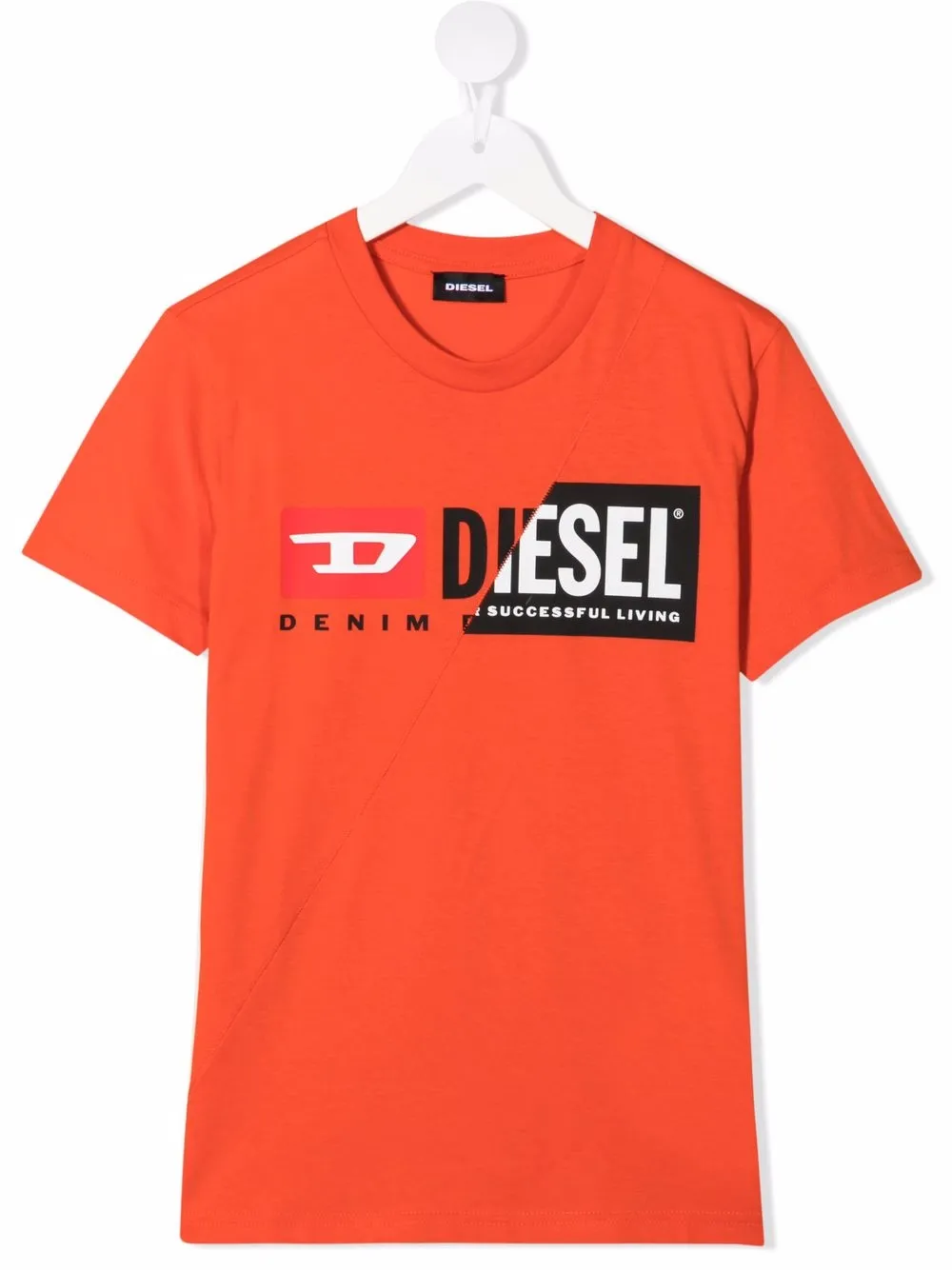 фото Diesel kids футболка с логотипом