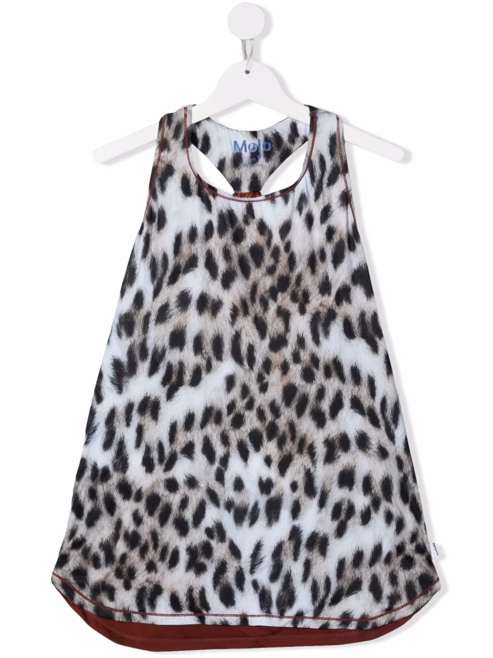 

Molo TEEN animal-print tank top - Neutrals