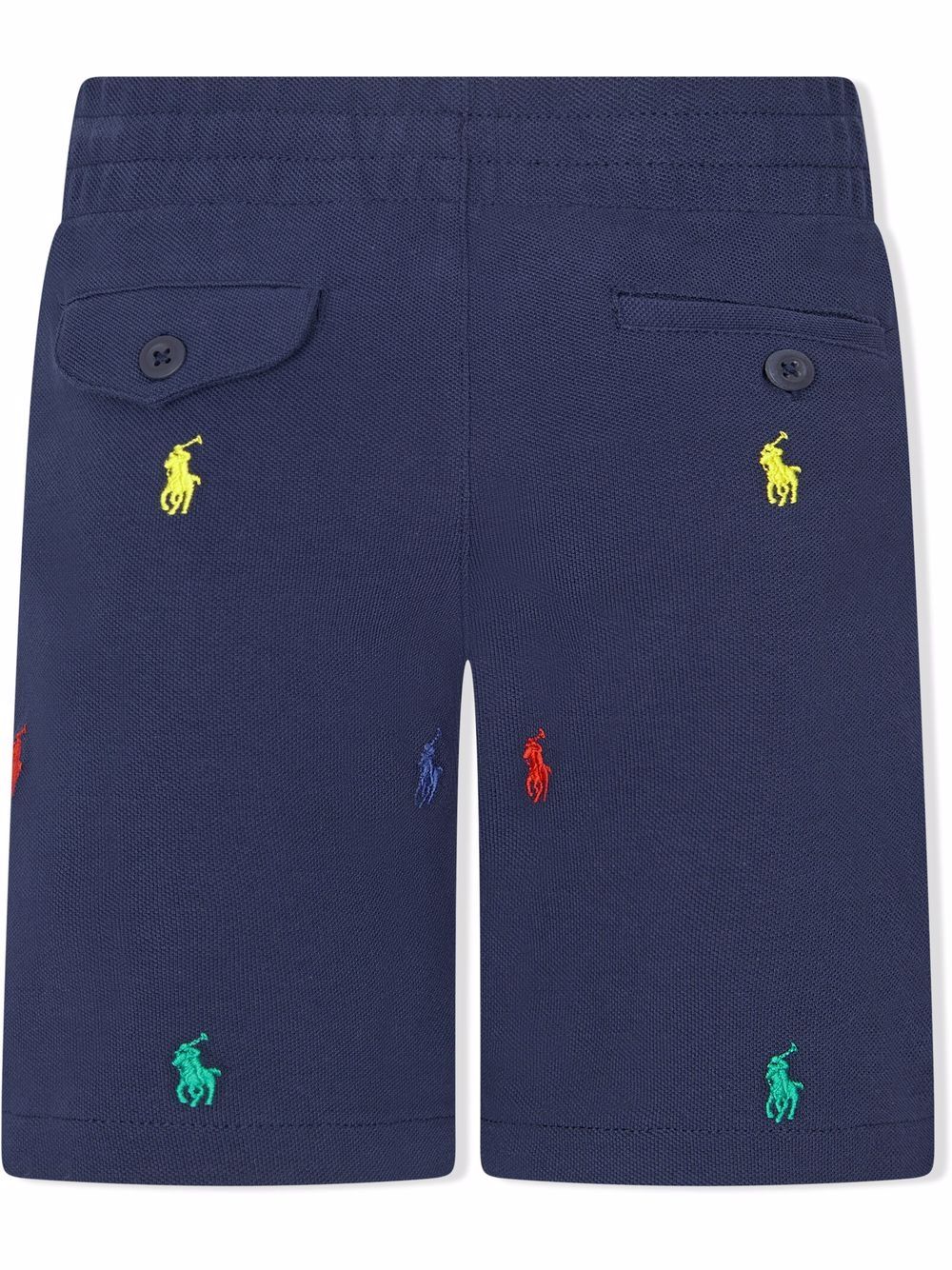 фото Ralph lauren kids шорты с вышивкой polo pony