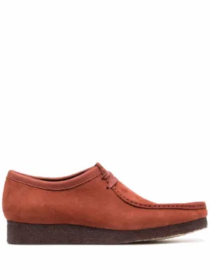 Clarks Originals Wallabee Suede Loafers | Brown | FARFETCH RO