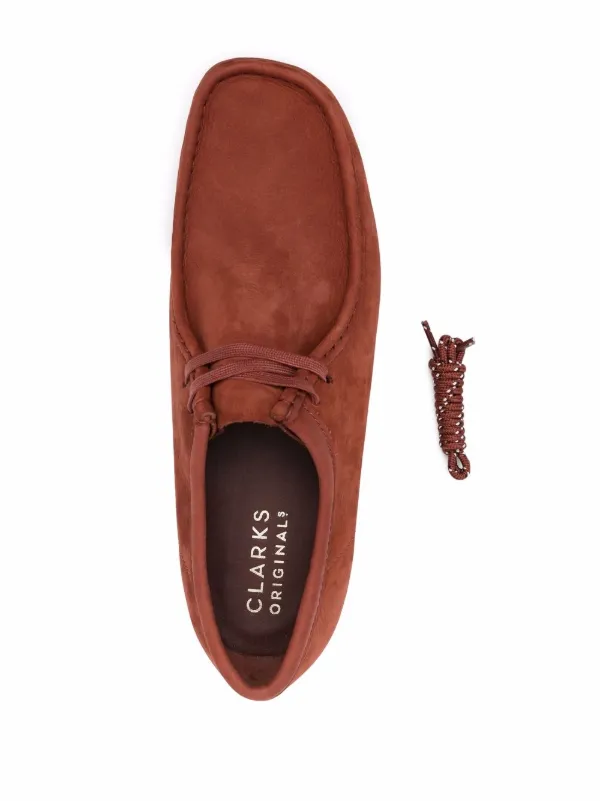 Clarks Originals Wallabee Suede Loafers | Brown | FARFETCH