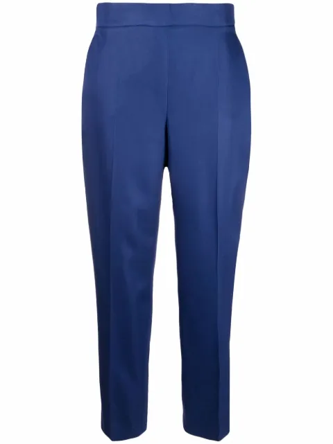 Ferragamo straight-leg silk trousers