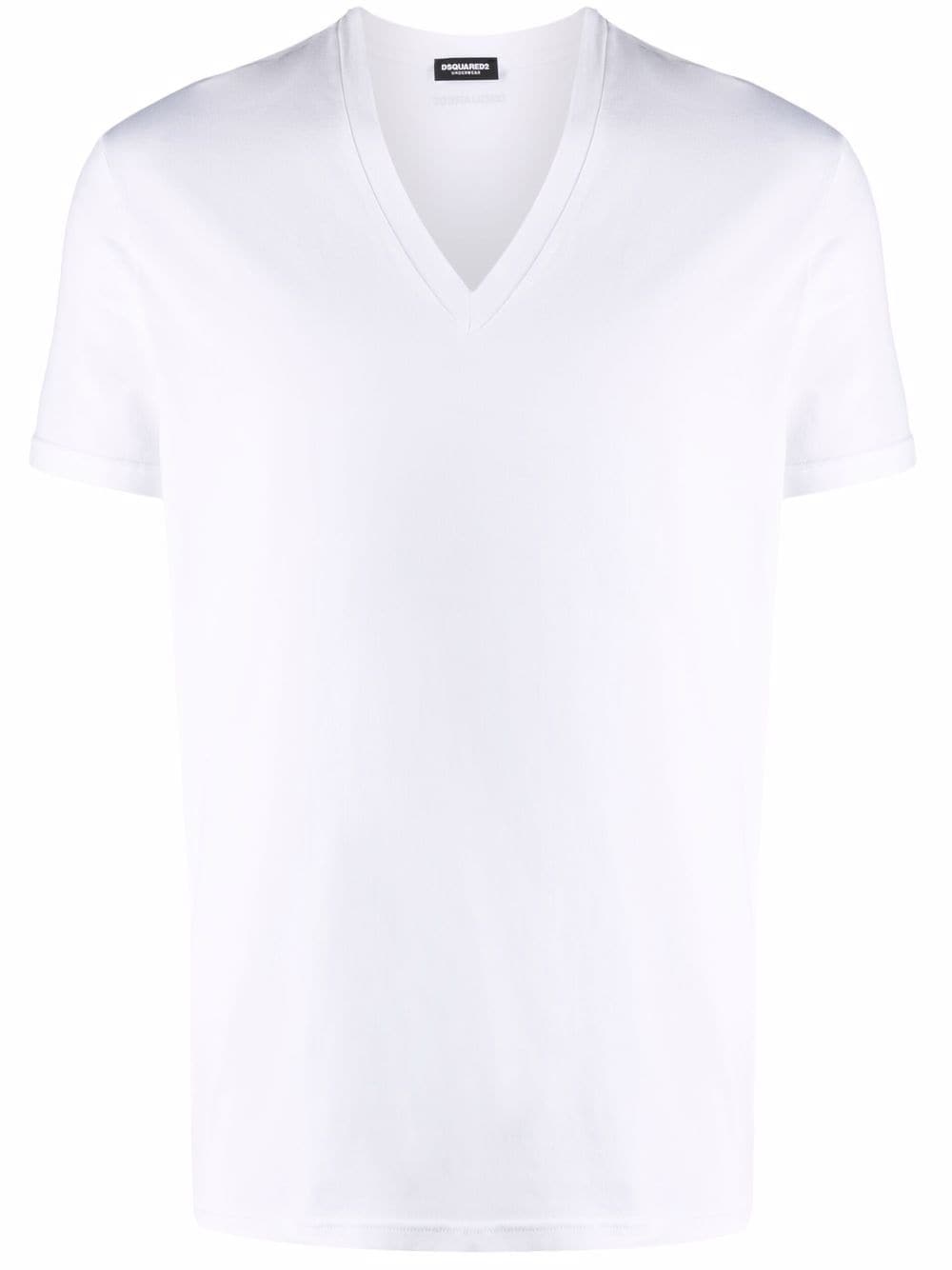 Image 1 of Dsquared2 V-neck short-sleeved T-shirt
