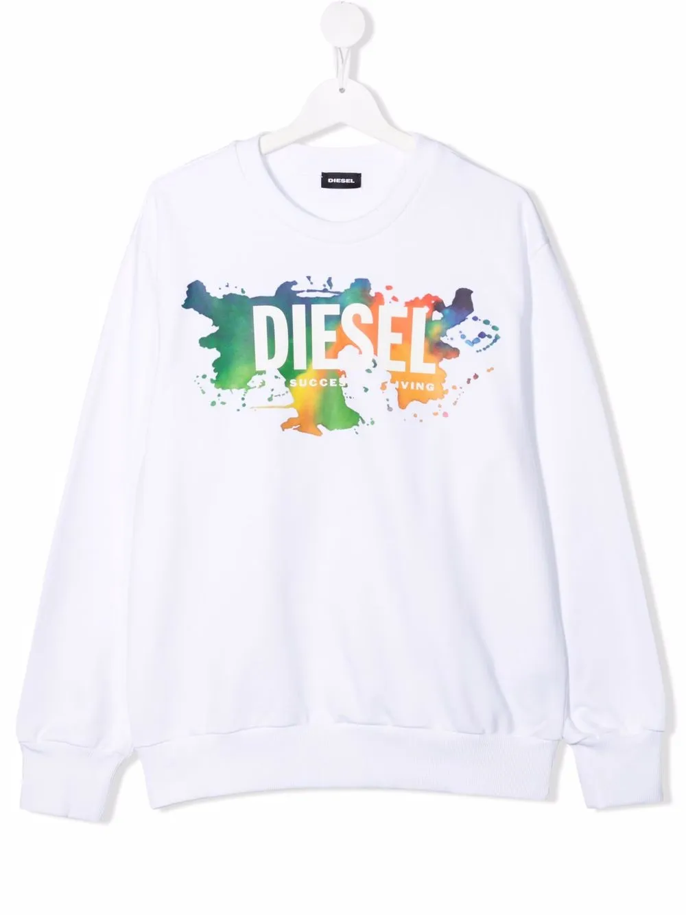 фото Diesel kids толстовка с логотипом