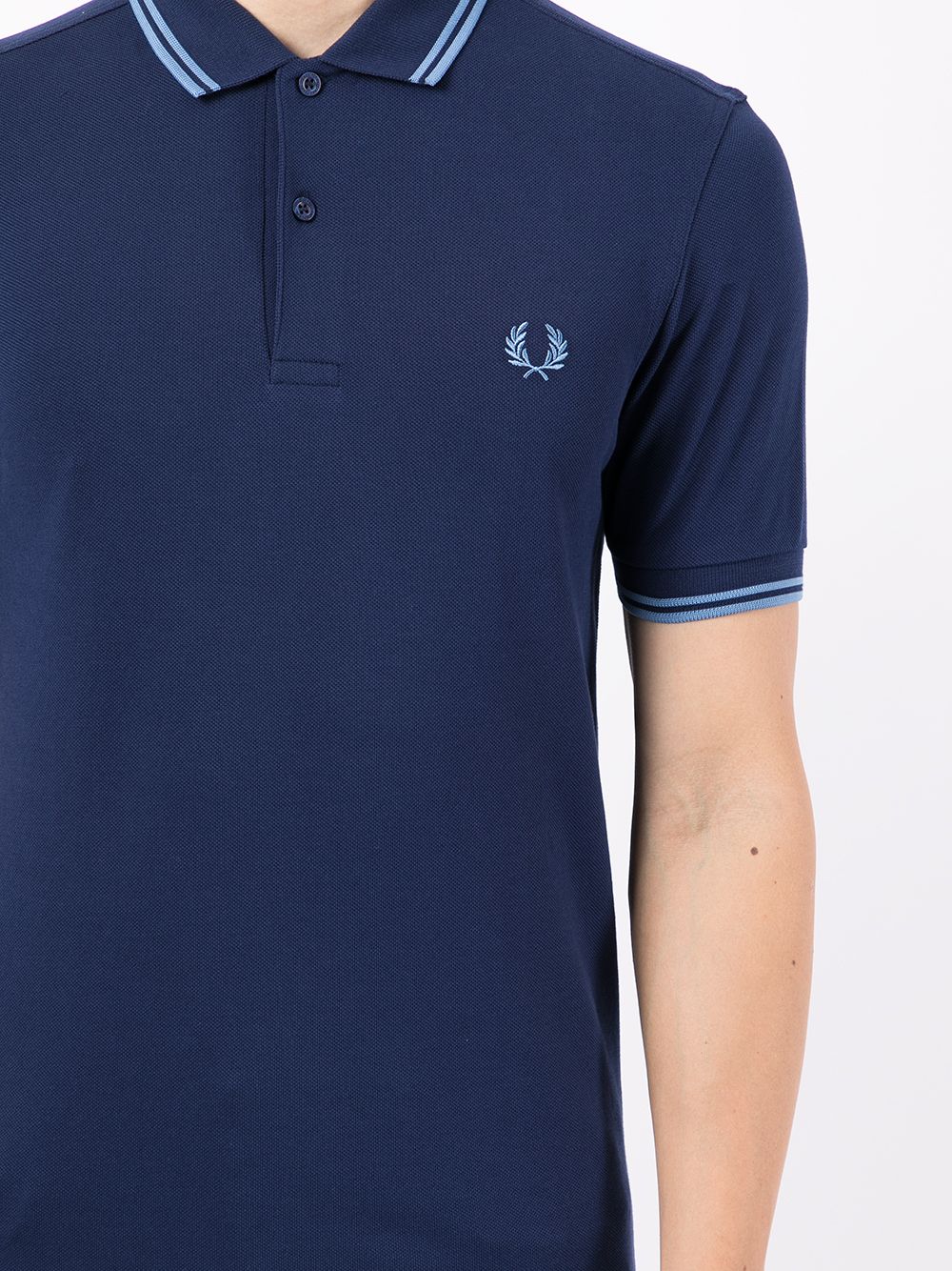 фото Fred perry рубашка поло с монограммой