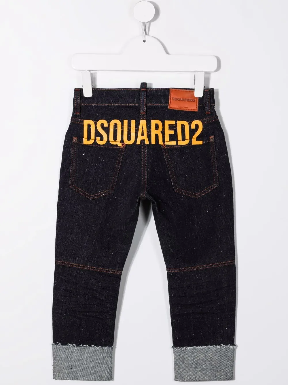 фото Dsquared2 kids брюки скинни с логотипом