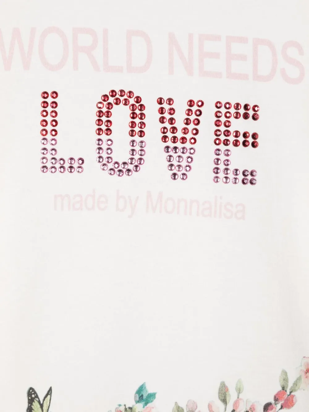 фото Monnalisa футболка с надписью