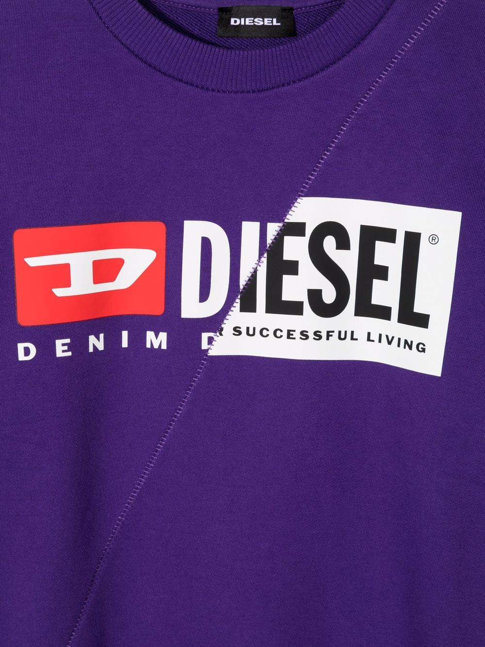 фото Diesel kids толстовка с логотипом