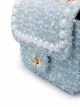 Amen tweed cross-body bag