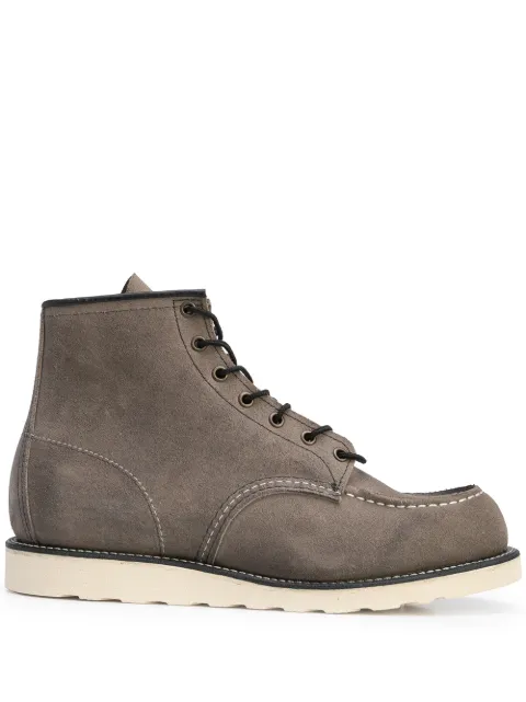 Red Wing Shoes lace-up leather boots