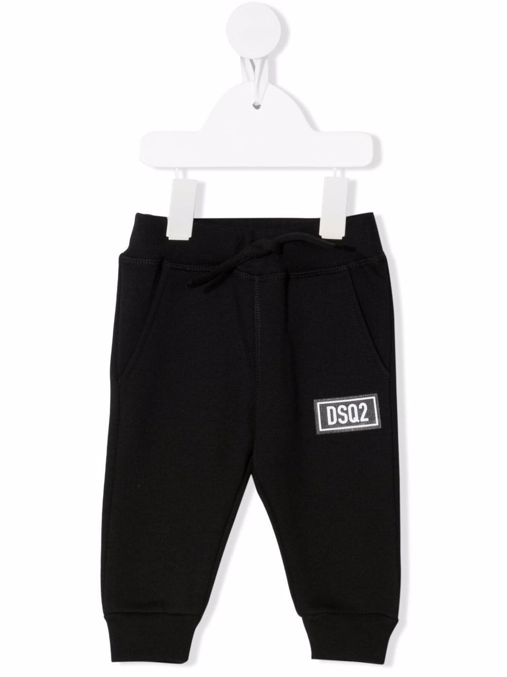 

Dsquared2 Kids logo-patch track pants - Black