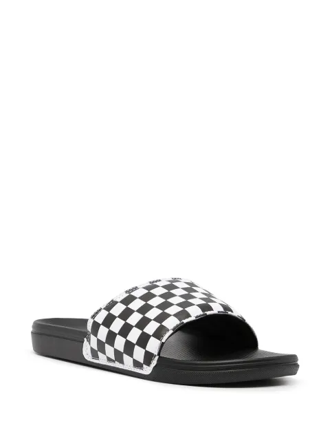 checkered vans slippers