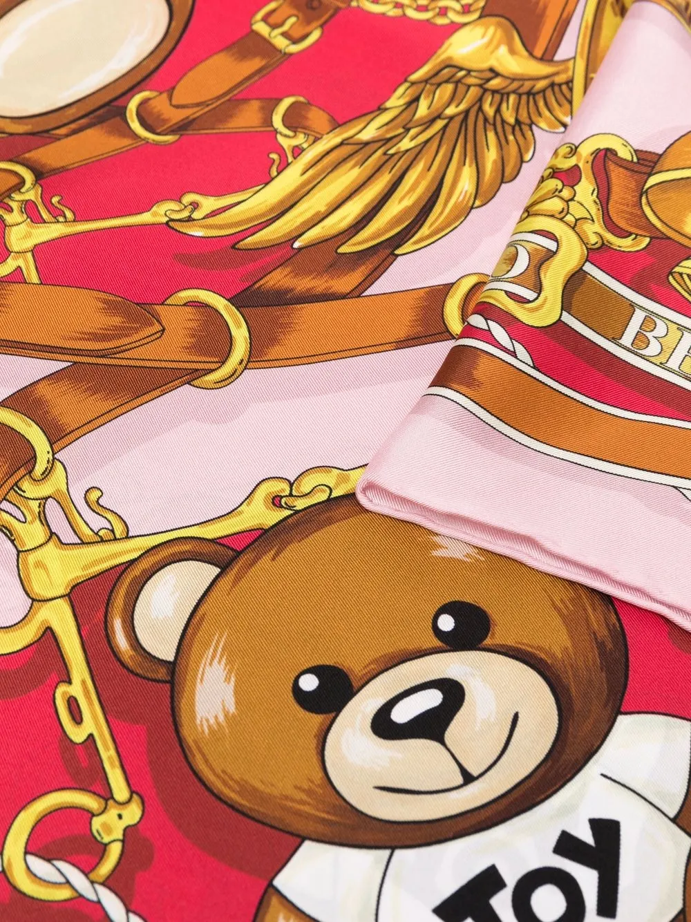 фото Moschino платок с логотипом