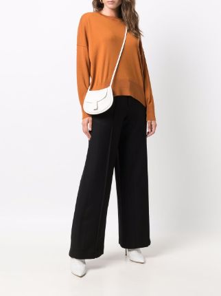 slouched long-sleeve jumper展示图