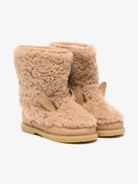 Donsje bottines en fourrure artificielle