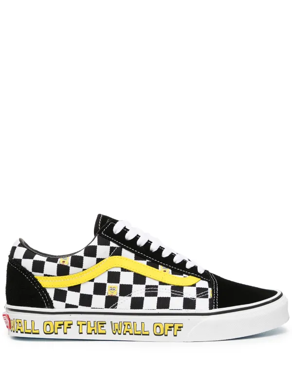 low top vans yellow