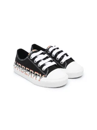 Burberry sneakers kids black on sale