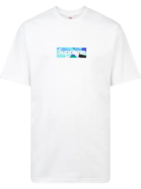 Supreme x Emilio Pucci box-logo T-shirt