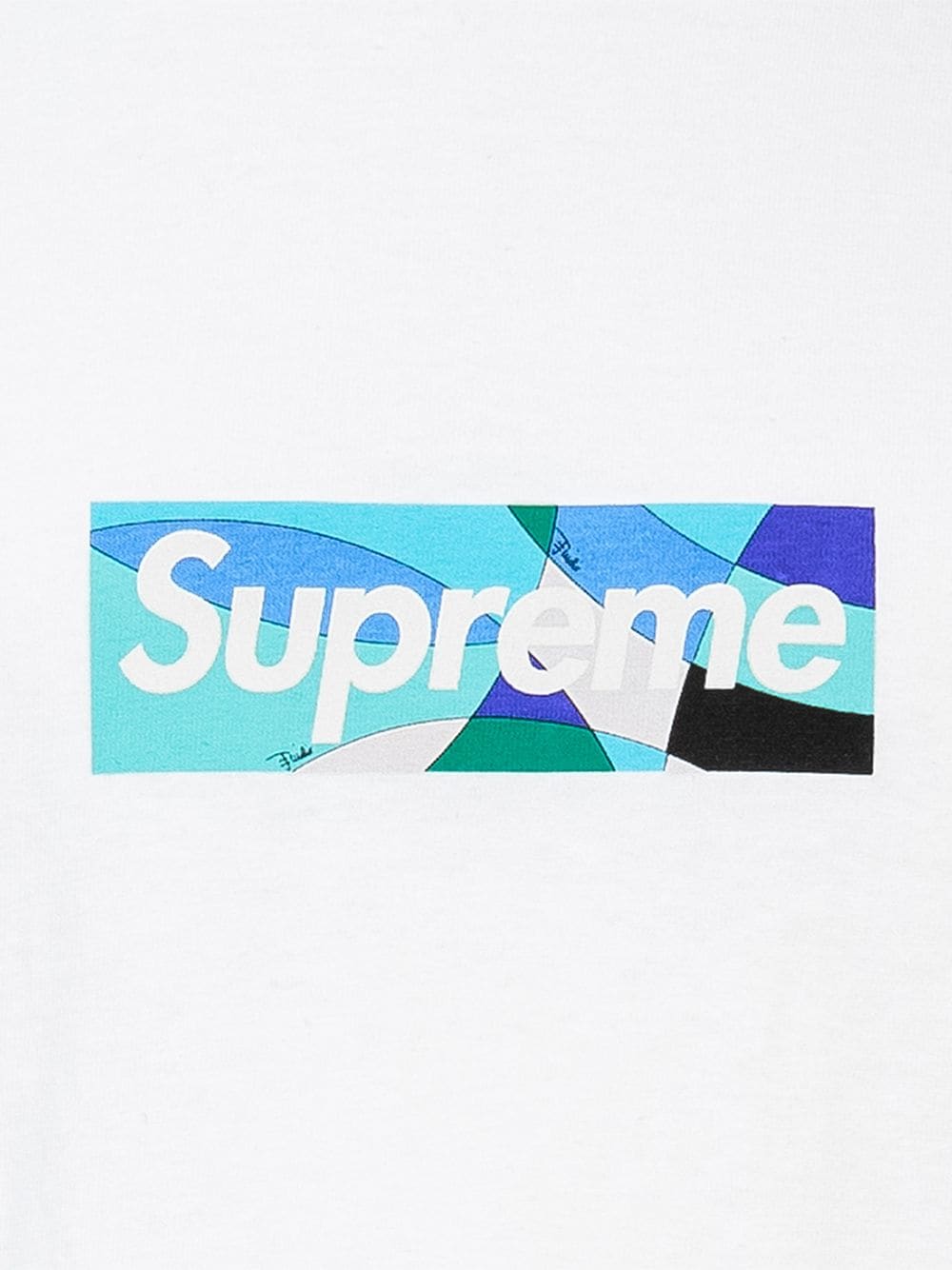 Supreme x Emilio Pucci Box Logo T-shirt - Farfetch
