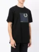 FRED PERRY logo patch crew-neck T-Shirt